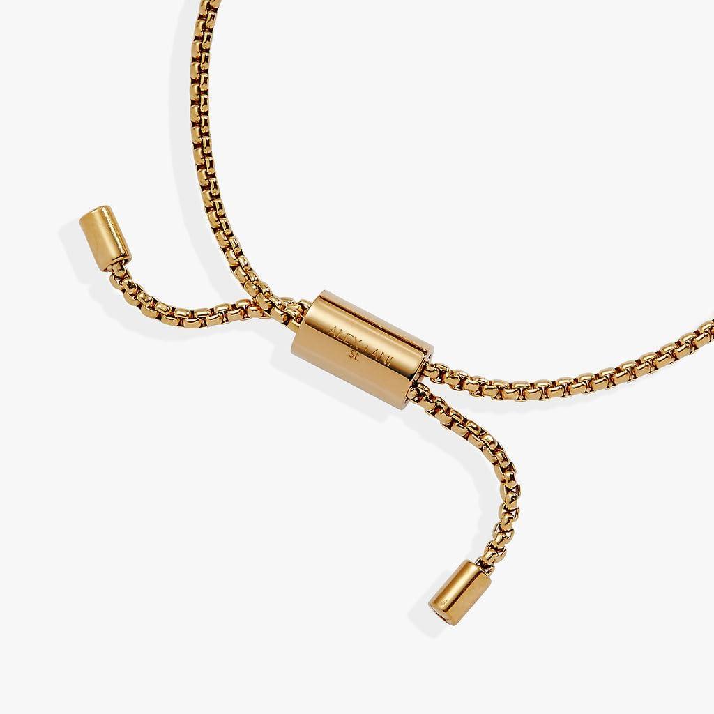 imageAlex and Ani Family Hidden Message Acrostic Bolo BraceletsStainless Gold