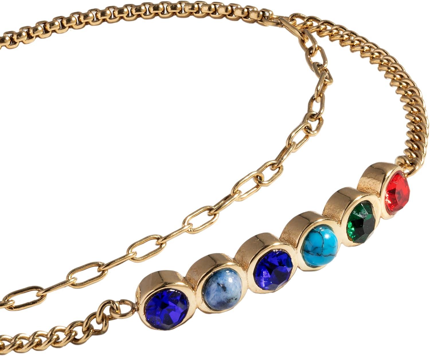 imageAlex and Ani Family Hidden Message Acrostic Bolo BraceletsStainless Gold