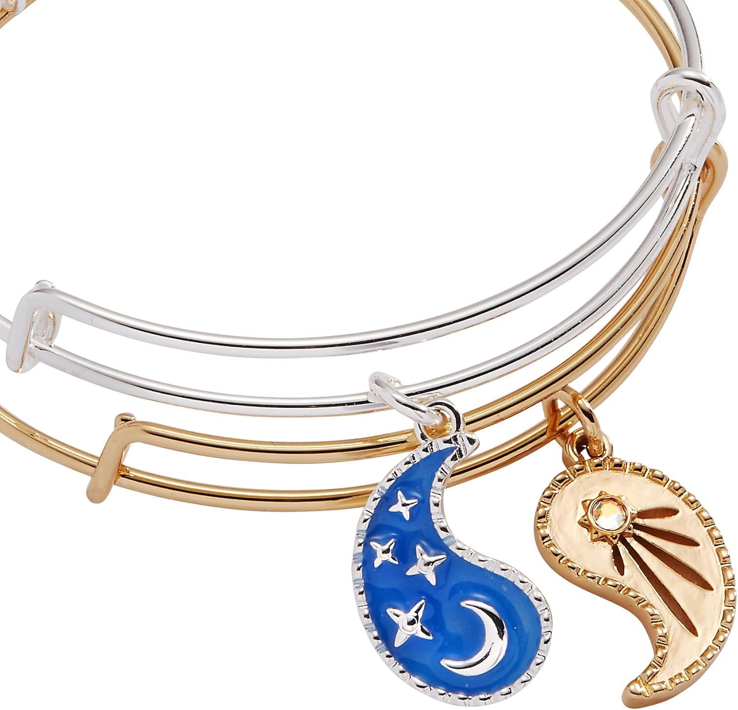 imageAlex and Ani Little Dipper BFF Bangle Set of 2Yin Yang BFF Bangle Set of 2