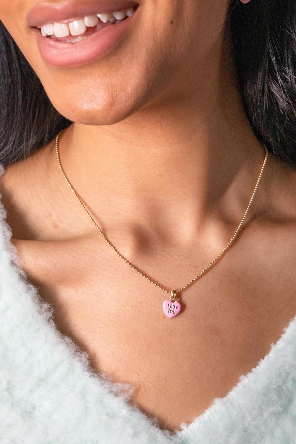 imageAlex and Ani Sweethearts I Luv You Charm NecklaceNecklace