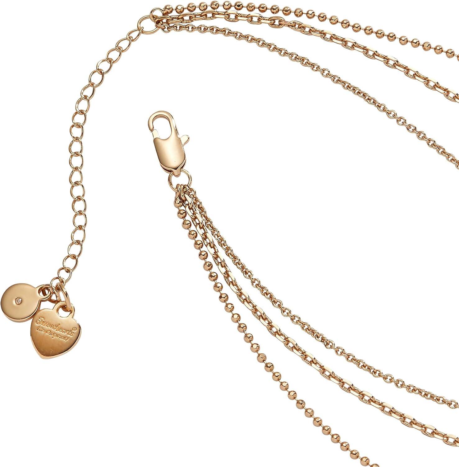 imageAlex and Ani Sweethearts MultiCharm BraceletSweethearts TripleStrand Charm Necklace