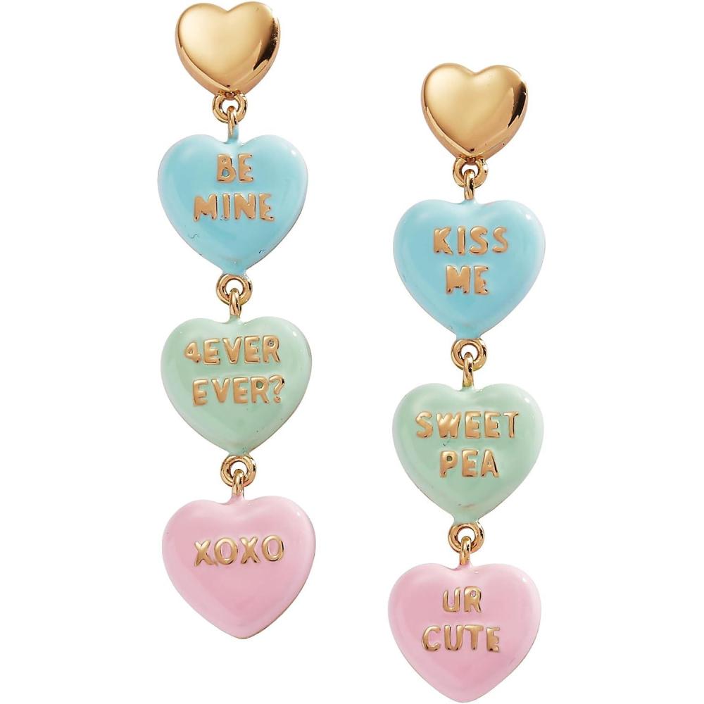 imageAlex and Ani Sweethearts XOXO Stud EarringsSweethearts Statement Drop Earrings