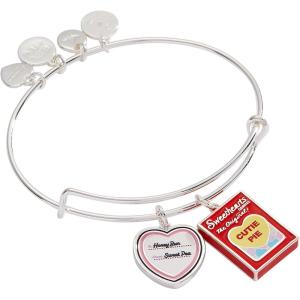 Alex and Ani Sweethearts Multi-Charm Bracelet(Sweethearts® Box and Tag Duo Charm Bangle)