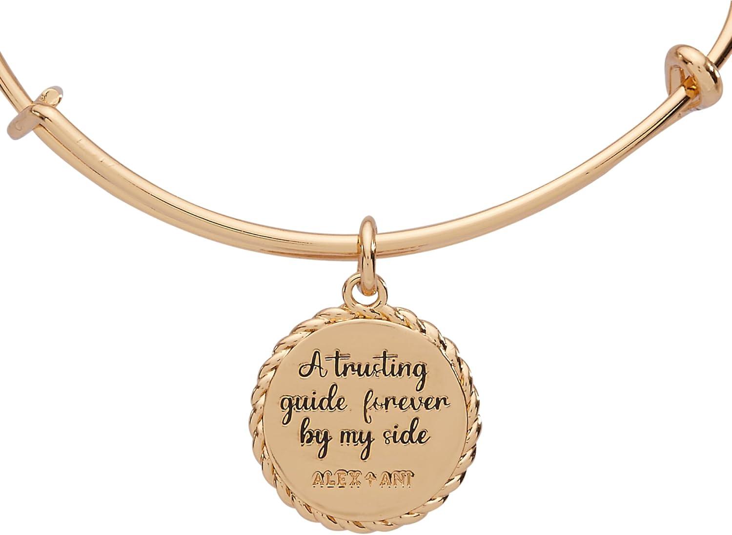 imageAlex and Ani Aunt Charm Bangle Bracelet for WomenShiny Gold