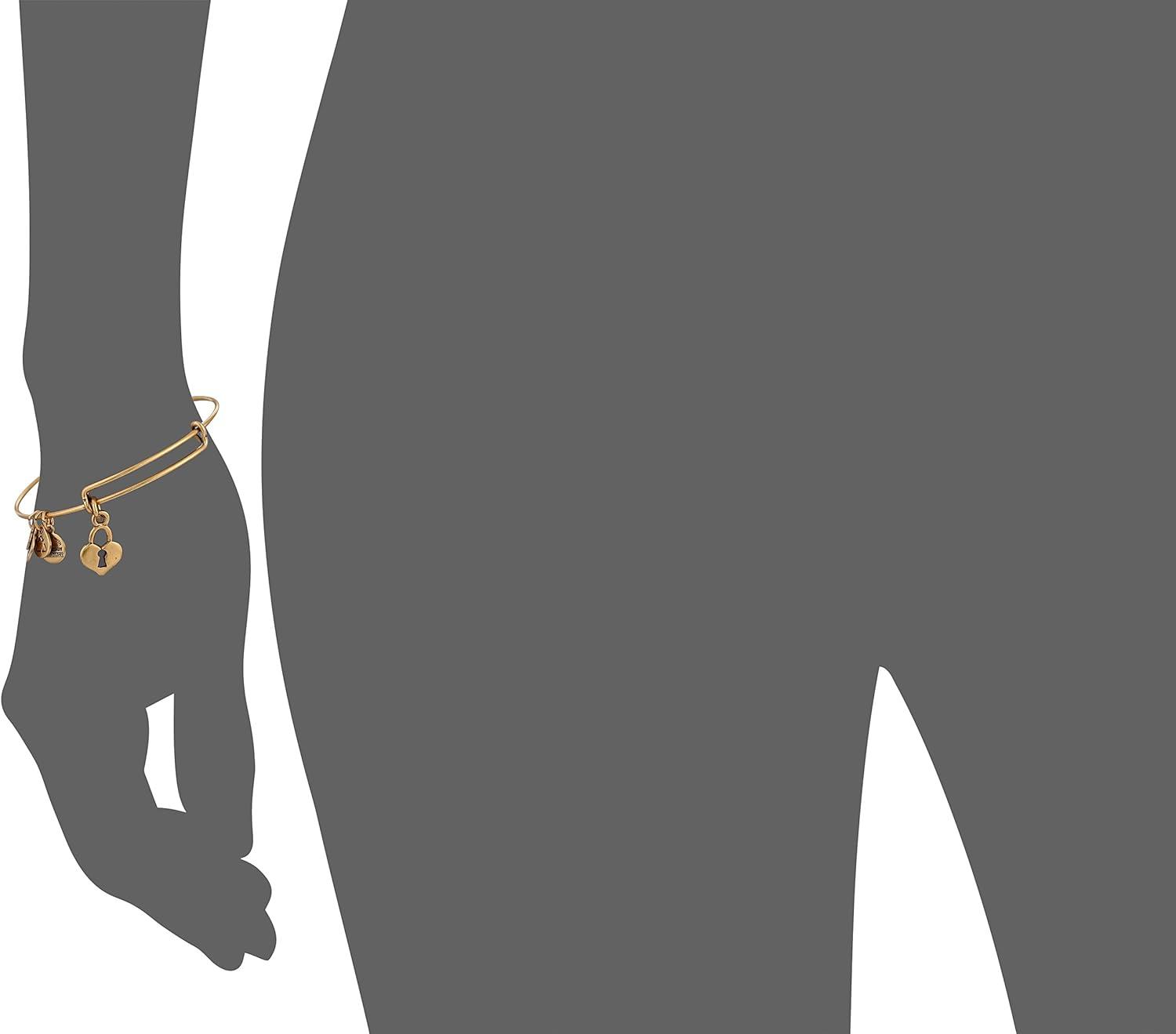 imageAlex and Ani Bangle Bar Key to My Heart Expandable Bracelet 775Shiny Gold