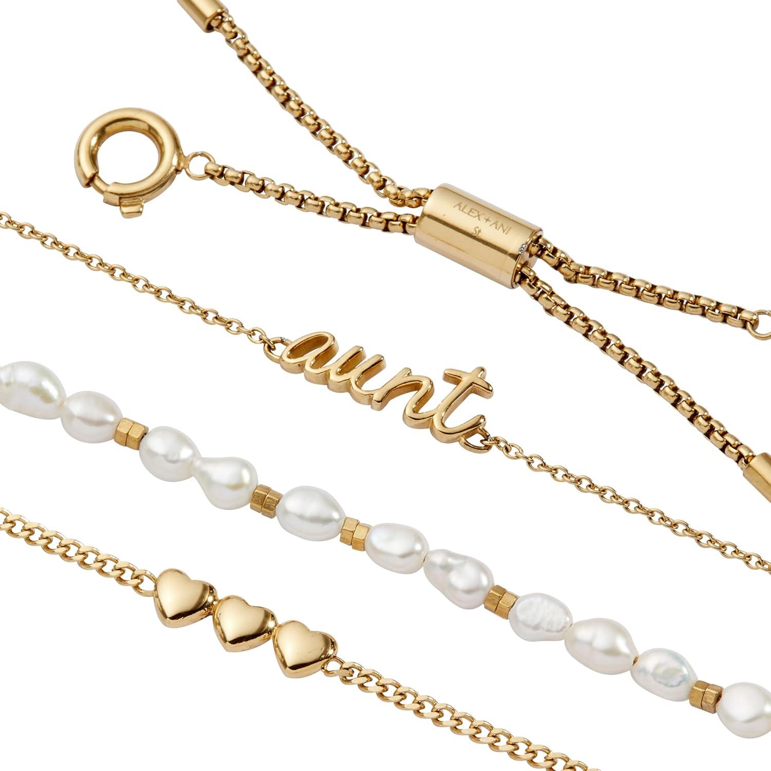 imageAlex and Ani Family Home Is Where The Heart Is Stranded Bracelet SetsAunt