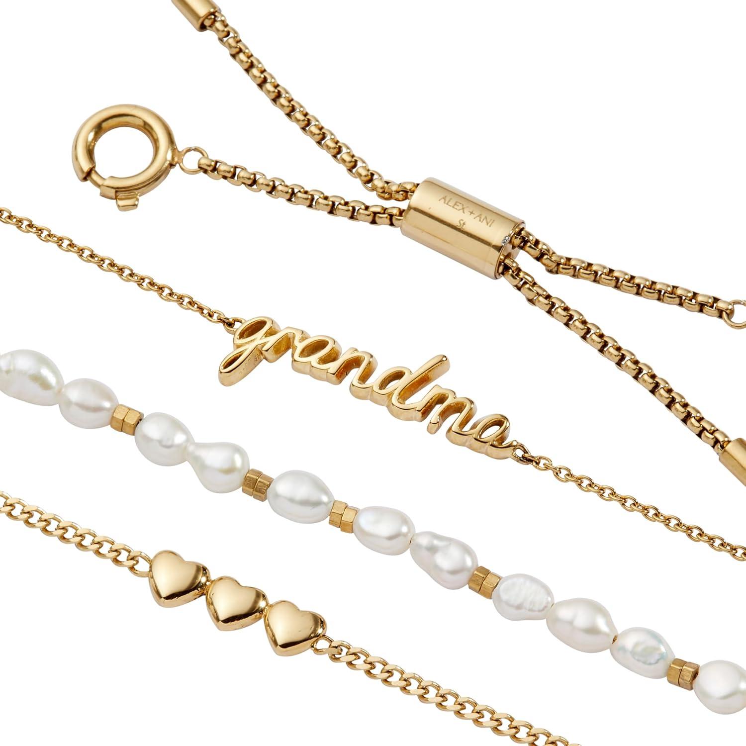 imageAlex and Ani Family Home Is Where The Heart Is Stranded Bracelet SetsGrandma