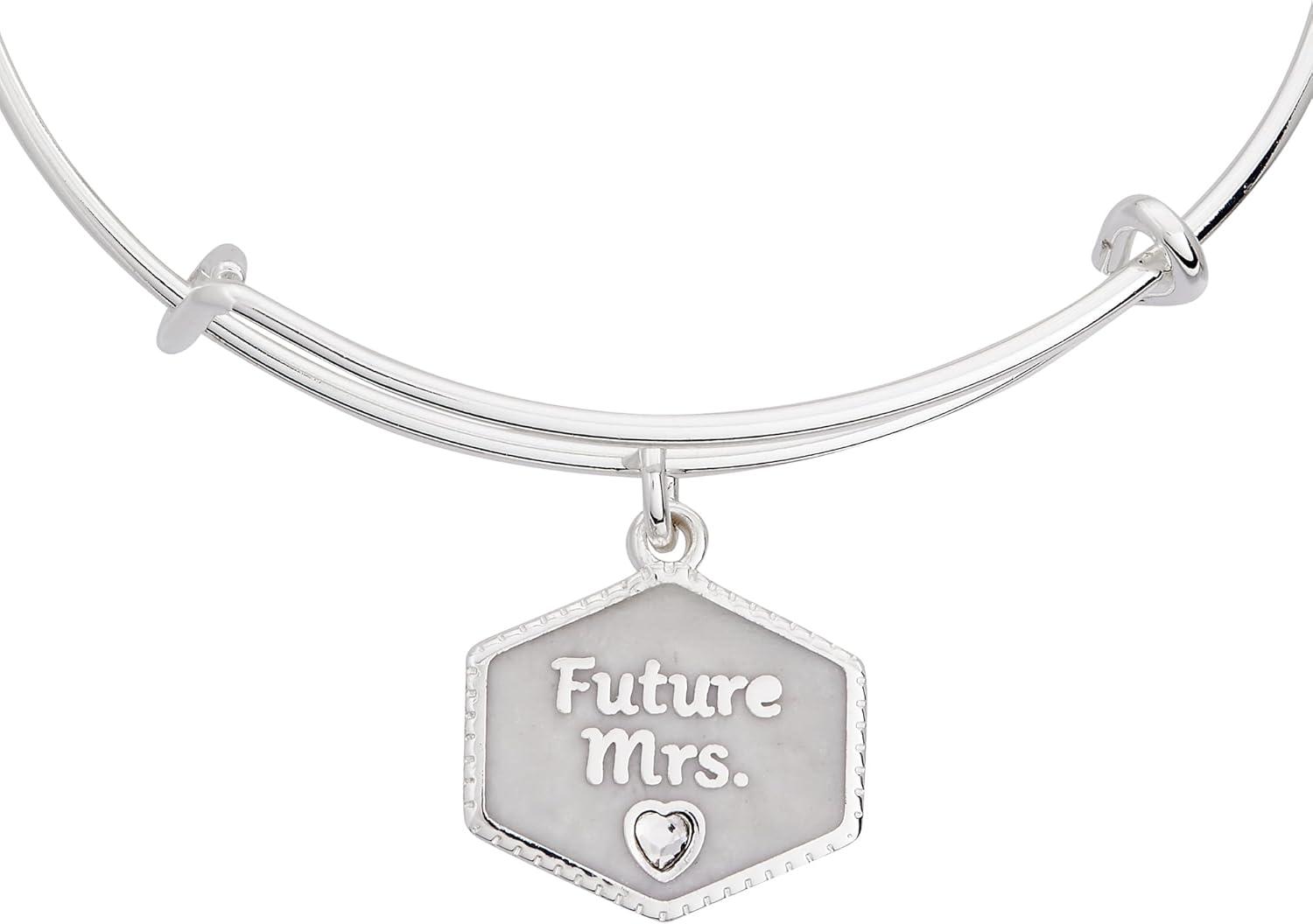 imageAlex and Ani Future Bride Expandable Wire BraceletsFuture Mrs