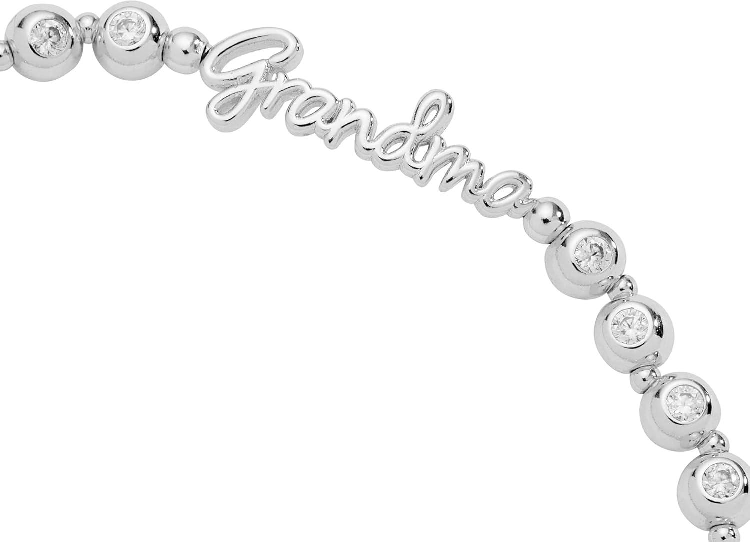 imageAlex and Ani Grandma Elongated Crystal Stretch Bracelet for WomenShiny Silver