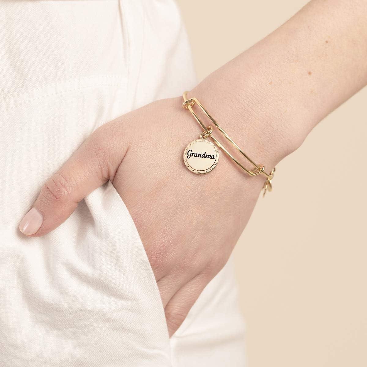 imageAlex and Ani Grandma Mother of Pearl BangleShiny Antique Gold