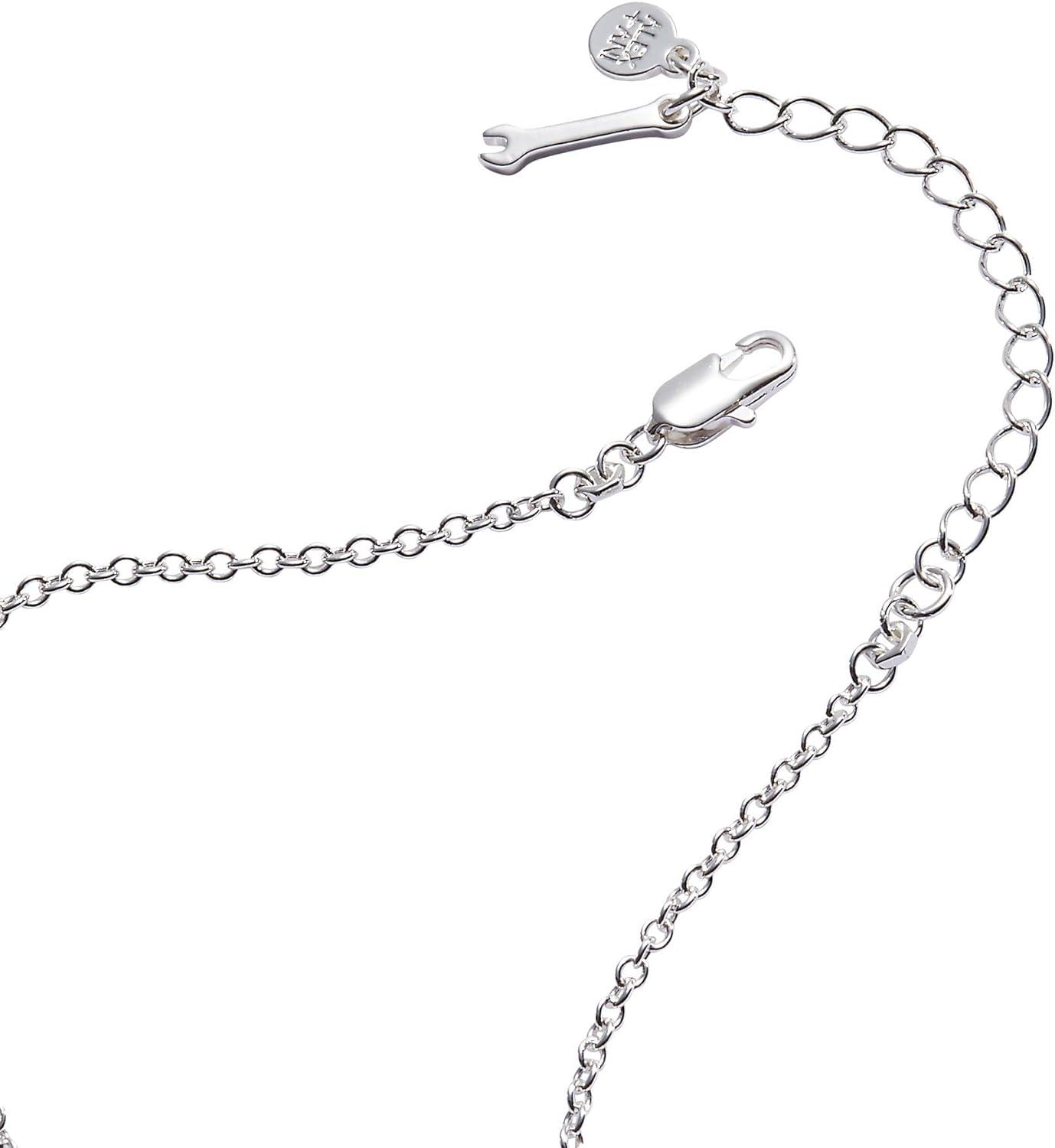 imageAlex and Ani Hot Wheels Necklaces Car Necklace for Women 16 2 Extender Silver FinishShiny Silver