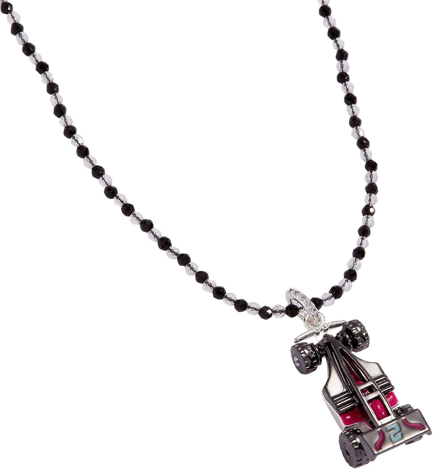 imageAlex and Ani Hot Wheels Necklaces Car Necklace for Women 16 2 Extender Silver FinishShiny Silver