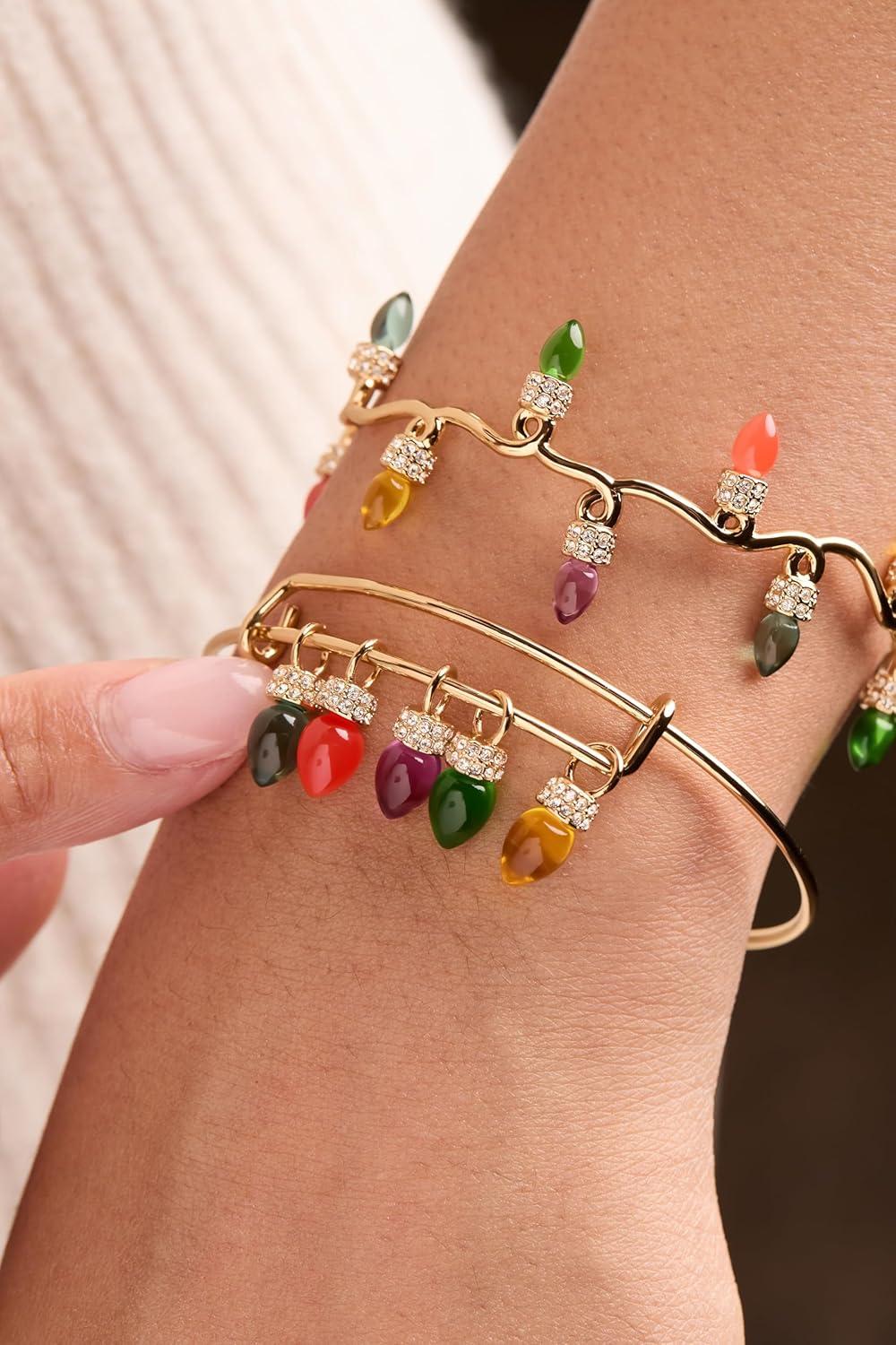 imageAlex and Ani Light Bulb Cuff BraceletsGold