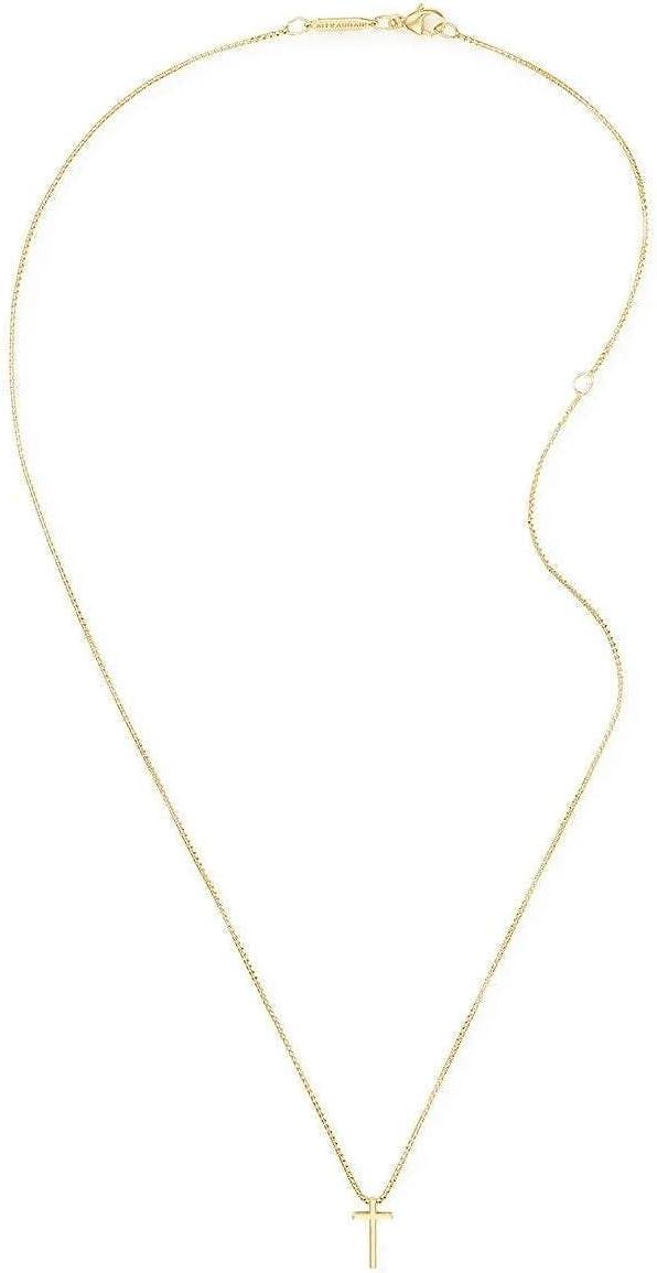 imageAlex and Ani Path of Symbols Cross Charm Jewelry14K Gold Plated