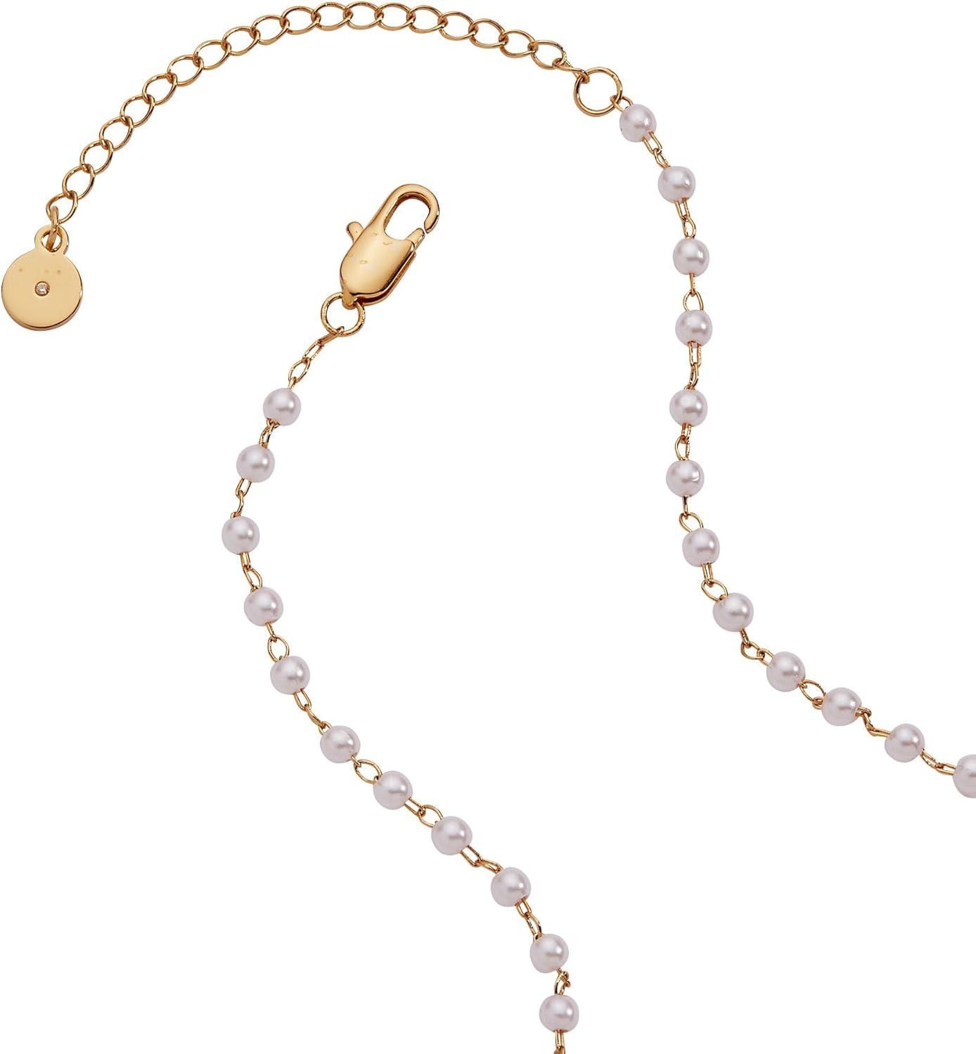 imageAlex and Ani Pearl Coquette Necklace Shiny Gold