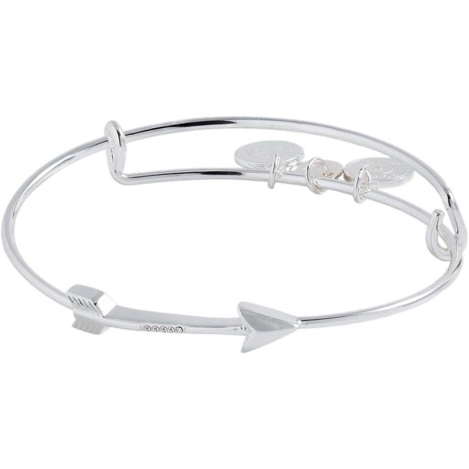 imageAlex and Ani Arrow Inline BangleSilver