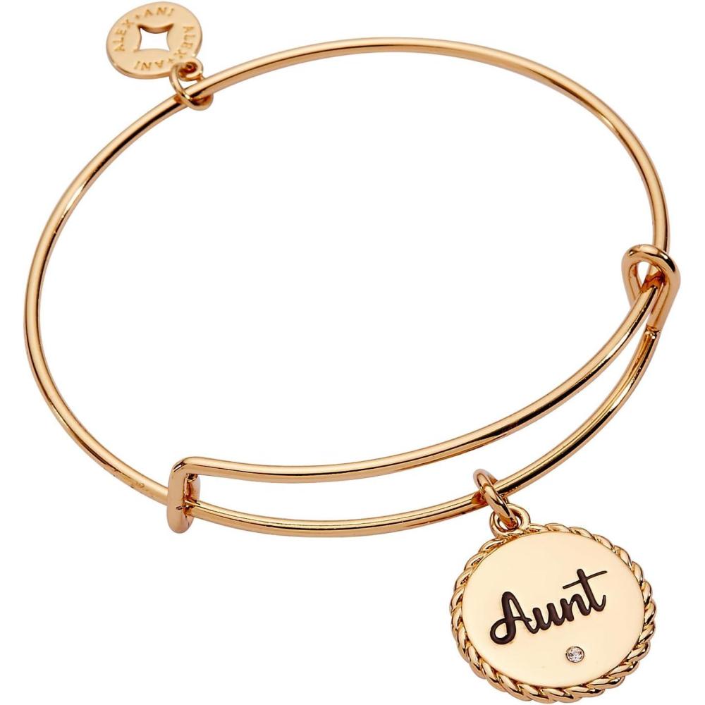 imageAlex and Ani Aunt Charm Bangle Bracelet for WomenShiny Gold