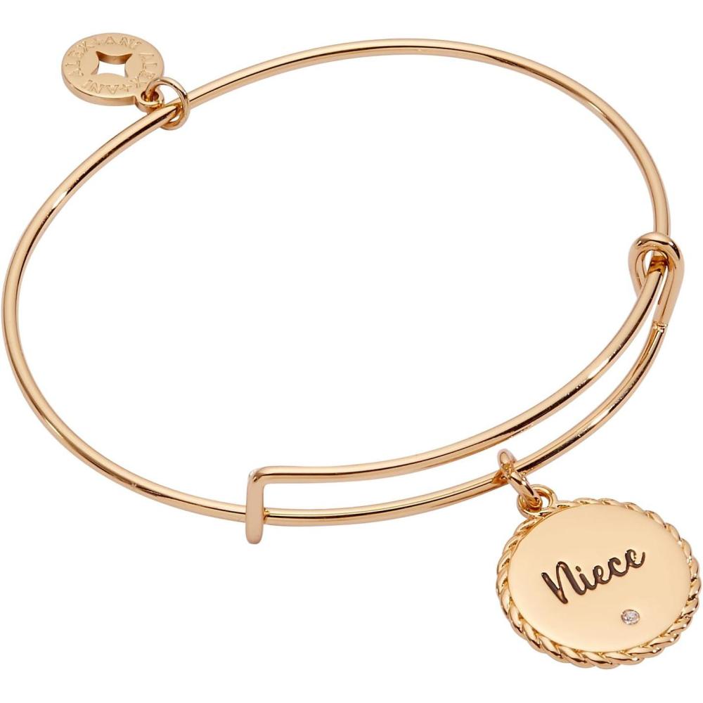 imageAlex and Ani BILY Niece Expandable Wire Bracelet for WomenShiny Gold
