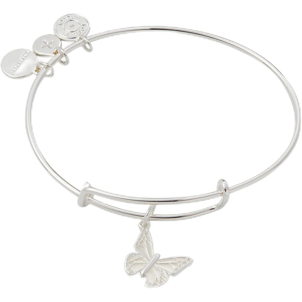 imageAlex and Ani Butterfly BraceletsPearlized Butterfly Charm Bangle