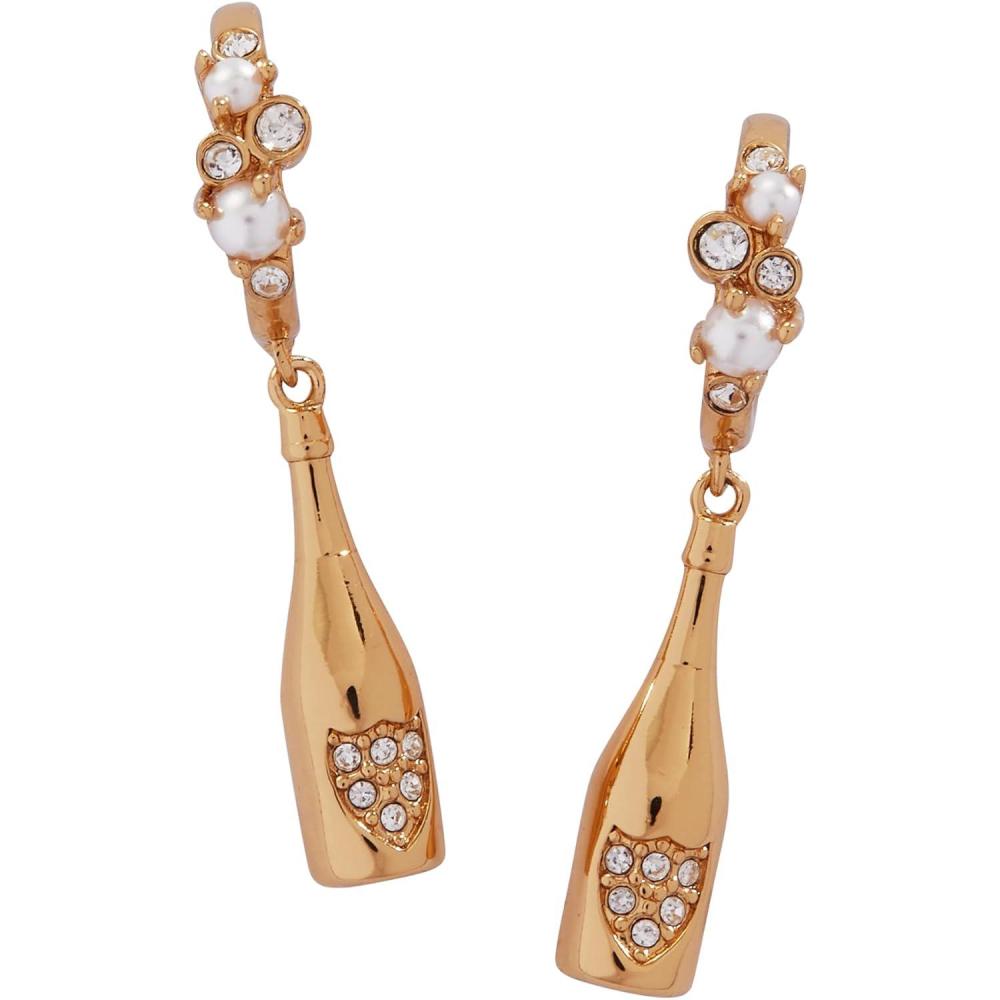 imageAlex and Ani Champagne Drop Huggie JewelryChampagne Drop Huggie Hoop Earrings