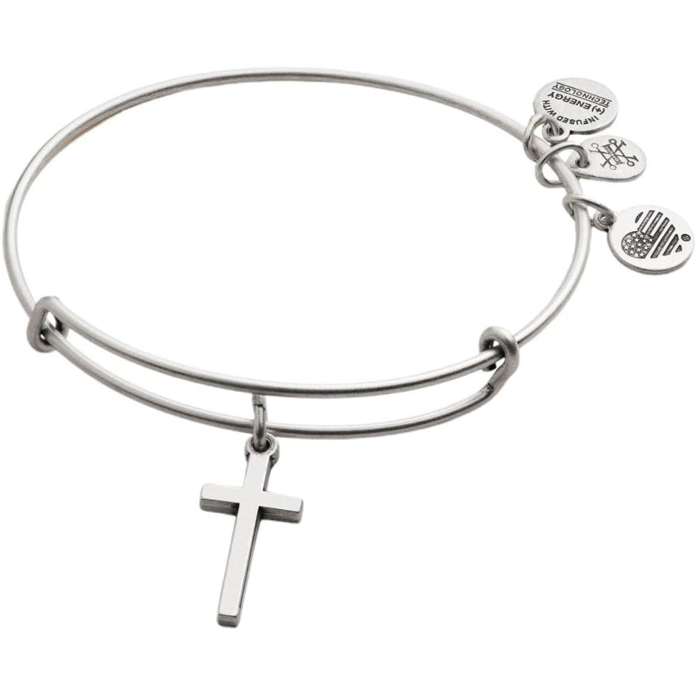 imageAlex and Ani Cross Charm BangleSilver