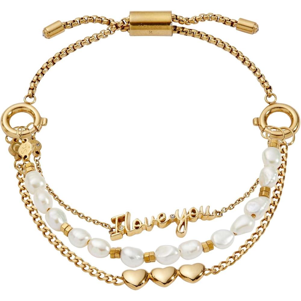 imageAlex and Ani Family Home Is Where The Heart Is Stranded Bracelet SetsI Love You