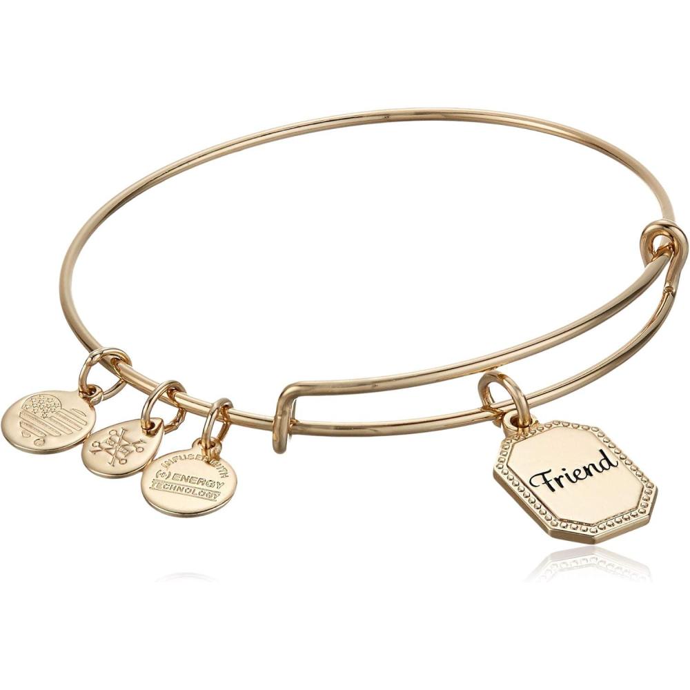 imageAlex and Ani Friend United by Soul Let the Good Times Roll Charm BangleGold