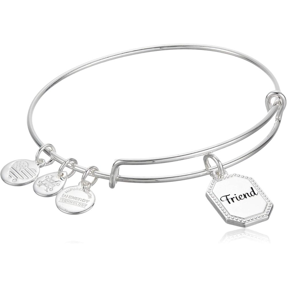 imageAlex and Ani Friend United by Soul Let the Good Times Roll Charm BangleSilver