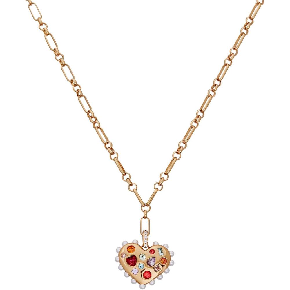 imageAlex and Ani Gemmy Heart Pendant Necklace Shiny Gold