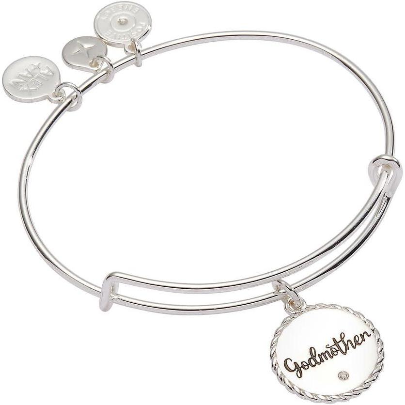 imageAlex and Ani Godmother Charm BangleSilver