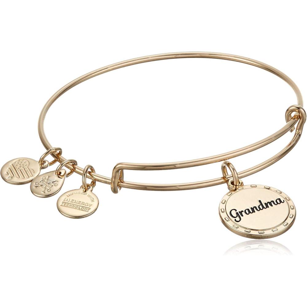imageAlex and Ani Grandma Mother of Pearl BangleShiny Antique Gold