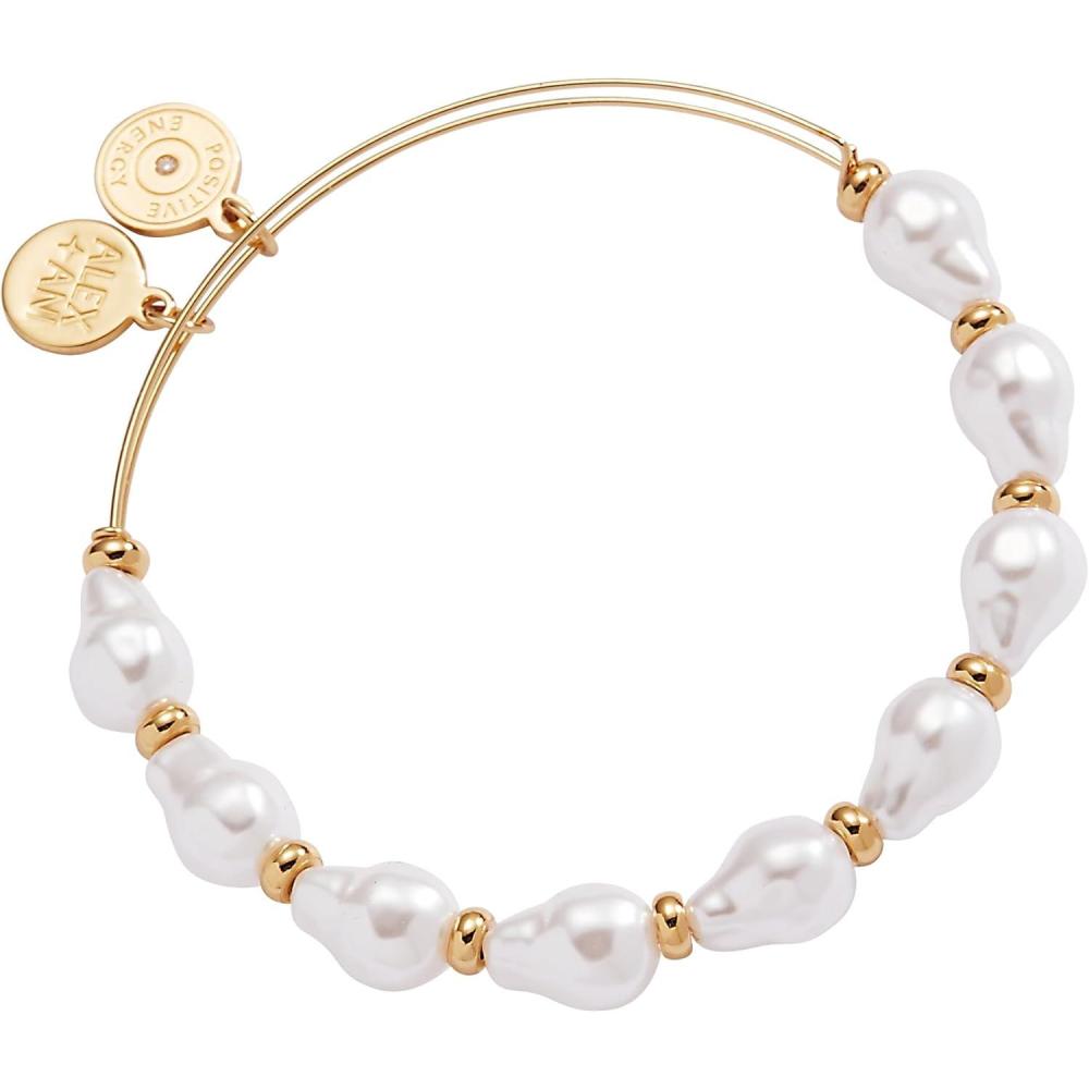 imageAlex and Ani Pearl BangleGold