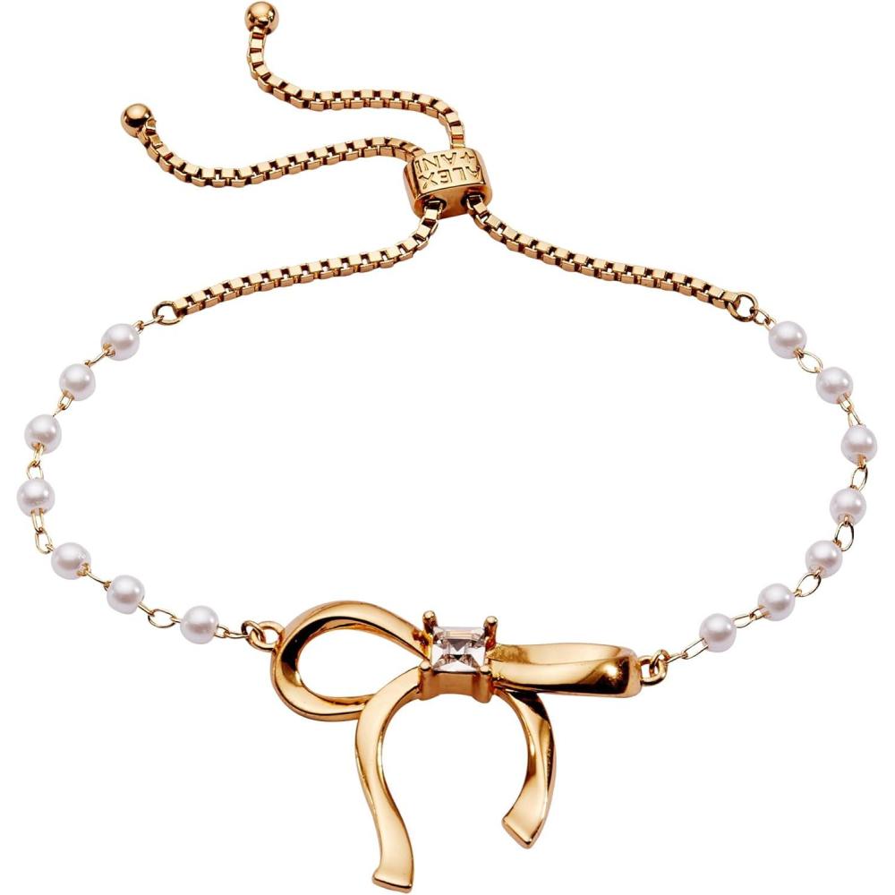 imageAlex and Ani Pearl BraceletsPearl Coquette Beaded Bolo Bracelet
