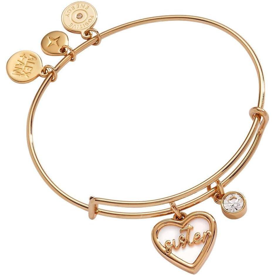 imageAlex and Ani Sister Charm BangleGold