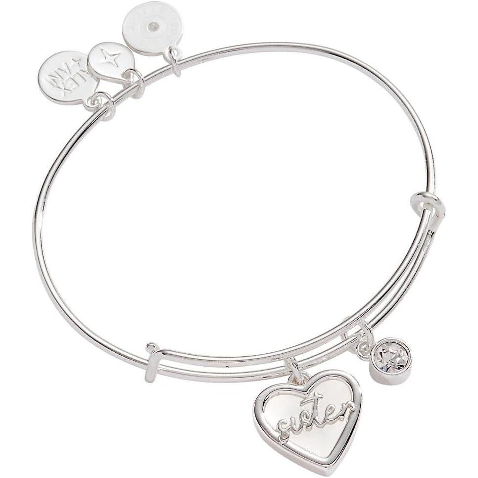 imageAlex and Ani Sister Charm BangleSilver