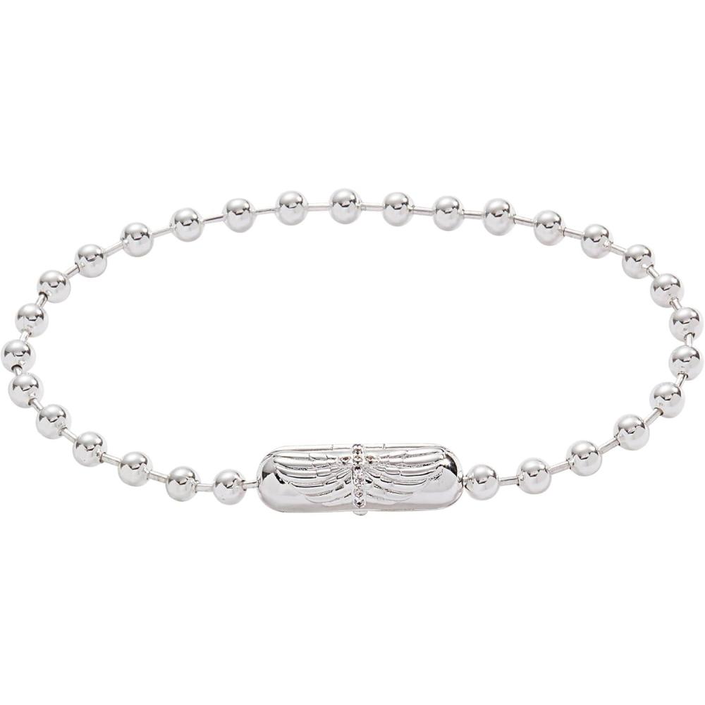 imageAlex and Ani Starry Night Barrel Closure BraceletWings with Cross