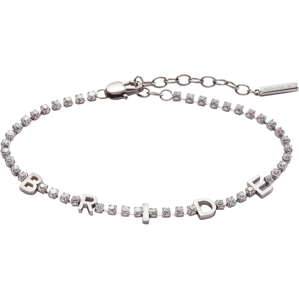 imageDouble Strand Crystal Tennis Chain Braceletstainless steel silver