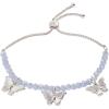 Butterfly Multi-Charm Bolo Bracelet