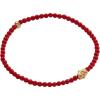 Coral Hamsa Mini Stretch Bracelet