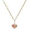 imageAlex and Ani Gemmy Heart Pendant Necklace Shiny Gold