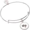imageAlex and Ani Wife Charm Bangle Bracelet for WomenShiny Silver