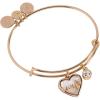 imageAlex and Ani Wife Mother of Pearl Heart BangleGold