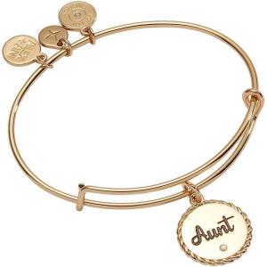 Alex and Ani Aunt ‘Trusting Guide’ Charm Bangle(Gold)