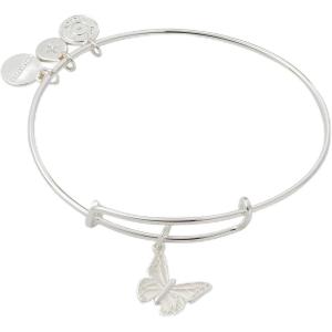 Alex and Ani Butterfly Bracelets(Pearlized Butterfly Charm Bangle)