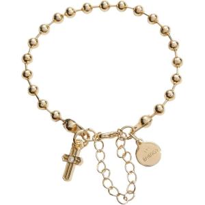 Alex and Ani Cross Ball Chain Bracelet(Shiny Gold)