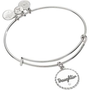 Alex and Ani Daughter Charm Bangle(Silver)