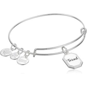 Alex and Ani Friend ‘United by Soul, Let the Good Times Roll’ Charm Bangle(Silver)