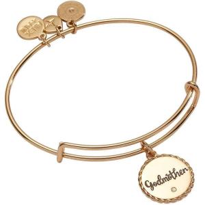 Alex and Ani Godmother Charm Bangle(Gold)