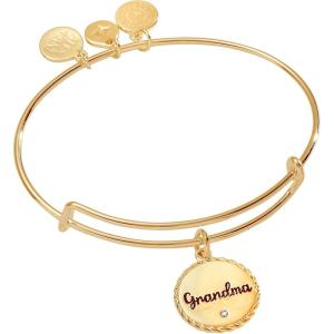 Alex and Ani Grandma Mother of Pearl Bangle(Gold)
