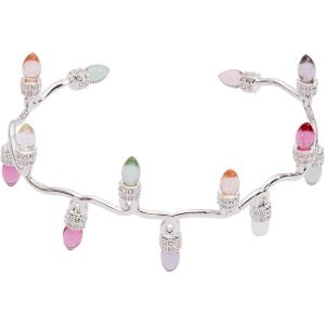 Alex and Ani Light Bulb Cuff Bracelets(Silver Muted)